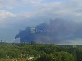 1400 Kilometer hinter der Front: Drohnenangriff trifft eine der größten Raffinerien Russlands