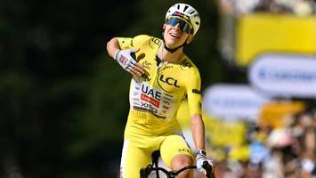 Tour de France: Pogacar fährt wieder allen davon – Lipowitz macht Platz gut