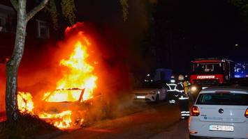 Seltsame Serie brennender Autos in Hamburg – LKA ermittelt