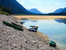 Trockenheit: Weniger Wasser für die Isar: Reserve im Sylvensteinspeicher reicht noch 45 Tage