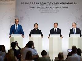 Auf Vorschlag Frankreichs: Deutschland nimmt an Manöver der Ukraine-Koalition teil
