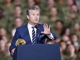 behandlung wird empfohlen: hegseth kündigt testosteron-tests für us-soldaten an