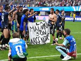 Feindselige Stimmung : Messi-Team provoziert heftig nach Final-Einzug