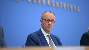 Merz gibt zweite Sommer-Pressekonferenz als Bundeskanzler