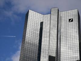 finanzbranche: razzia bei der deutschen bank: verdacht auf veruntreute kundengelder