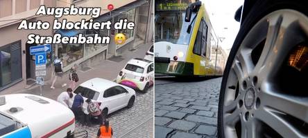 kurzer ruck, freie fahrt: mit dieser rettungsaktion ging augsburg viral