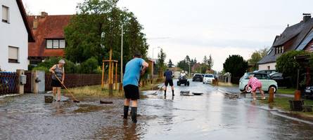 „eine so noch nie dagewesene zahl“: 3.000 notrufe während unwetter in bayern