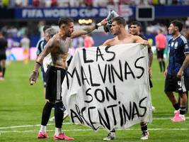 „malvinas“-banner: warum argentinische spieler gesperrt werden könnten