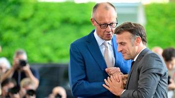 Im Gourmet-Tempel starten Merz und Macron den Endspurt vor der Schicksalswahl