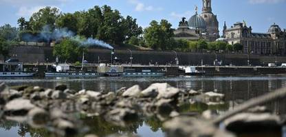 elbe, donau, rhein: niedrige pegelstände in flüssen beeinträchtigen schifffahrt