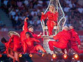 Tour-Finale in München: Helene Fischer nutzt jedes Unwetterloch zum Feiern