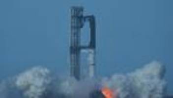 SpaceX: Riesen-Rakete Starship muss Testflug vor Start abbrechen