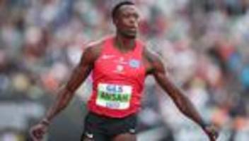 Deutscher Rekordhalter: Anti-Doping Agentur ermittelt gegen 100-Meter-Läufer Owen Ansah