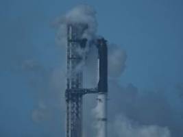 Starship soll zum Mars: Flug von größter SpaceX-Rakete kurz vor Start abgebrochen