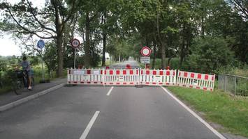 Mysteriöse Baustelle im Alten Land: Was hinter der Sperrung steckt
