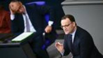 jens spahn: friedrich merz nennt spahns rücktritt »richtig« und »unvermeidlich«