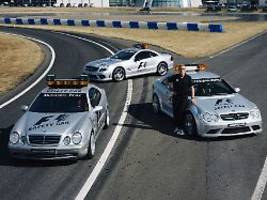 Alle original: Unterwegs mit den Mercedes-Safety-Cars CLK 55 AMG und 63 Black Series