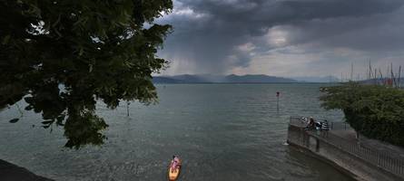 Orkanböen, Hagel und Starkregen: Gewitter donnern über Bayern