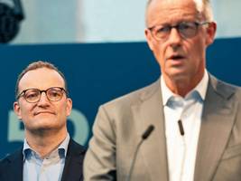 Debatte um Jens Spahn: Friedrich Merz hält Kabinettsumbildung für möglich