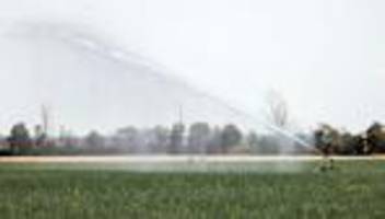 umwelt: willingmann: wasser wird häufiger zu knappem gut