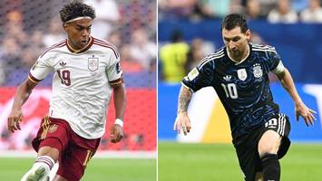 Heute live! Der große Showdown: Spanien und Argentinien spielen um den WM-Titel