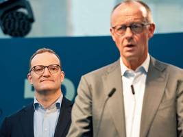 Debatte um Jens Spahn: Friedrich Merz hält Kabinettsumbildung für möglich