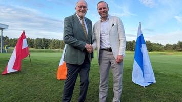 Europäische Verständigung auf dem Fairway in Bad Saarow