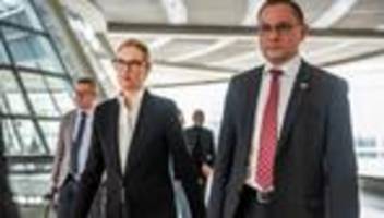 AfD in Nordrhein-Westfalen: AfD-Spitze verlangt von NRW-Vorstand Akten und Protokolle