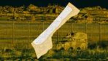 Gazastreifen: Satellitenbilder zeigen: Ein Erdwall, 23 Kilometer lang
