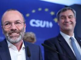 retourkutsche für pfingstbrief?: csu-minister attackieren evp-chef weber für untätigkeit scharf