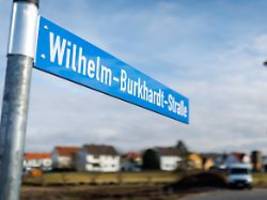 umbenennung erst vor 5 jahren: fränkische gemeinde entfernt namen von sa-mann von straßenschild