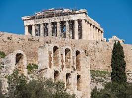 Weitere Passanten bedroht  : Messerangreifer verletzt Touristenpaar vor Akropolis