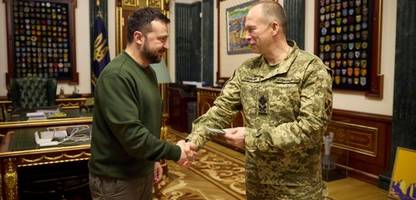 Ukraine: Wolodymyr Selenskyj entlässt Armeechef Oleksandr Syrskyj