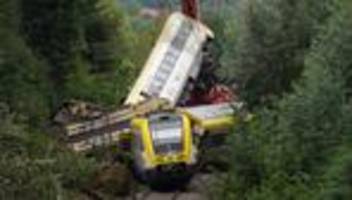 Zugunglück bei Riedlingen: Hangrutsch nach Starkregen löste tödliches Zugunglück aus