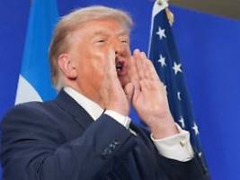 Neue Drohungen gegen Iran: Trump: Für jeden Schiffsbeschuss werden wir Brücke oder Kraftwerk zerstören