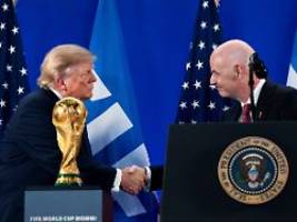 Wilder Wechsel?: Bericht: Trump wünscht sich großartigen Infantino als UN-Boss