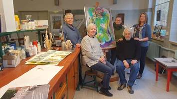 Kunstausstellung in Geesthacht: Karikaturist stellte in New York und Tokio aus
