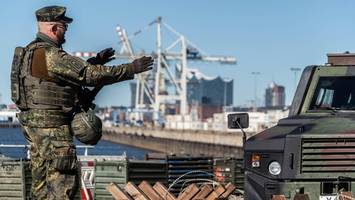 neues szenario: die bundeswehr-Übung „red storm“ fegt wieder durch hamburg