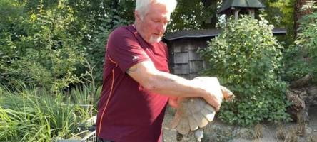 Er rettet Schlangen, Schildkröten und Leguane