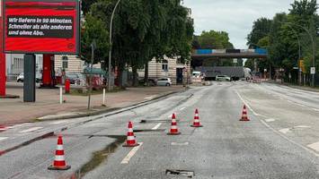 Erneut Wasserrohrbruch auf der B73? Harburg droht das nächste Verkehrschaos