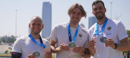 Kanu-Weltmeisterschaft in den USA: Team-Bronze wird zum Trostpflaster