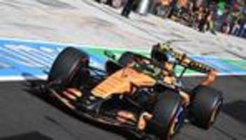 Formel 1 in Budapest: Erstmals kein Mercedes: Norris durchbricht Pole-Dominanz