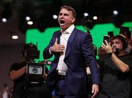 Wahlen in Brasilien: Bolsonaros Sohn fordert Präsident Lula heraus