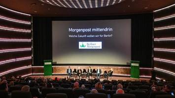 die große morgenpost-debatte zur berlin-wahl: so können sie teilnehmen