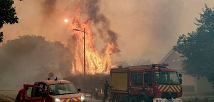 Frankreich: Waldbrände laut Innenminister Laurent Nuñez 30 Kilometer vor Bordeaux