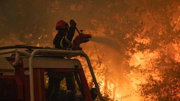 flammenstürme und zombiefeuer: waldbrände in frankreich bedrohen bordeaux