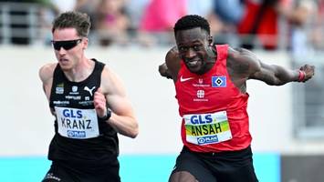 Ansah nach Wirbel Sprint-Meister – Zecke bremst Lückenkemper