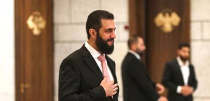 Syrien: Übergangspräsident Ahmed al-Sharaa arbeitet an Sicherheitsabkommen mit Israel