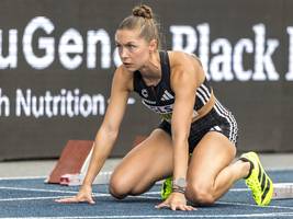 Leichtathletik-DM: Ein etwas anderer Lattentreffer