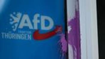 Zahlen vorgelegt: 92 Angriffe auf Abgeordnetenbüros in Thüringen